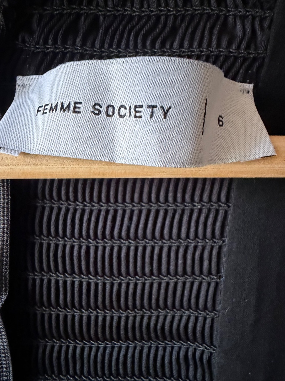 Femme Society fancy black Summer ready maxi - Picture 4 of 7